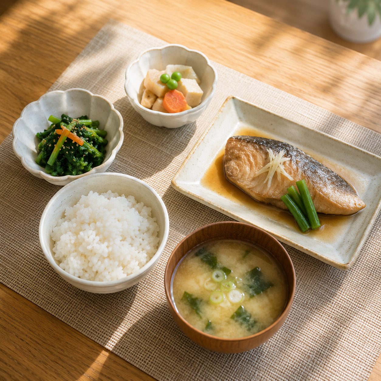 昼食の一例